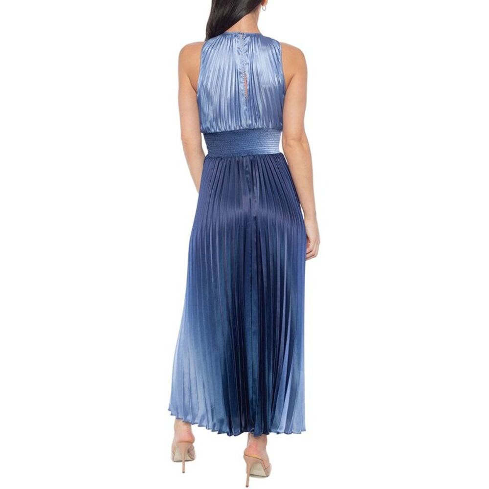 Oleg Cassini Womens  Charmeuse Maxi Dress - Picture 2 of 3